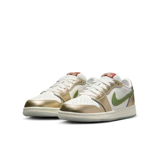 (GS) Air Jordan 1 Retro Low OG 'Chinese New Year - Year of the Dragon' FQ6593-100 #