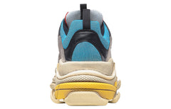 (WMNS) Balenciaga Triple S 'Blue Red' 554105W09O24365 #