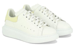 (WMNS) Alexander McQueen Oversized Shoes 'White Lemon Yellow' 718139WHGP53523 #