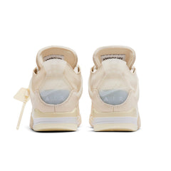 (WMNS) Air Jordan 4 x Off-White SP 'Sail' CV9388-100 #