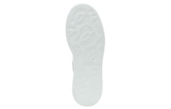 Alexander McQueen Oversized Sneaker 'White Silver Crocodile' 625162WHYBQ9071 #