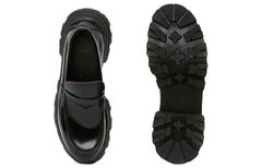 (WMNS) Alexander McQueen Wander Loafer 'Black' 664618WHZ801000 #