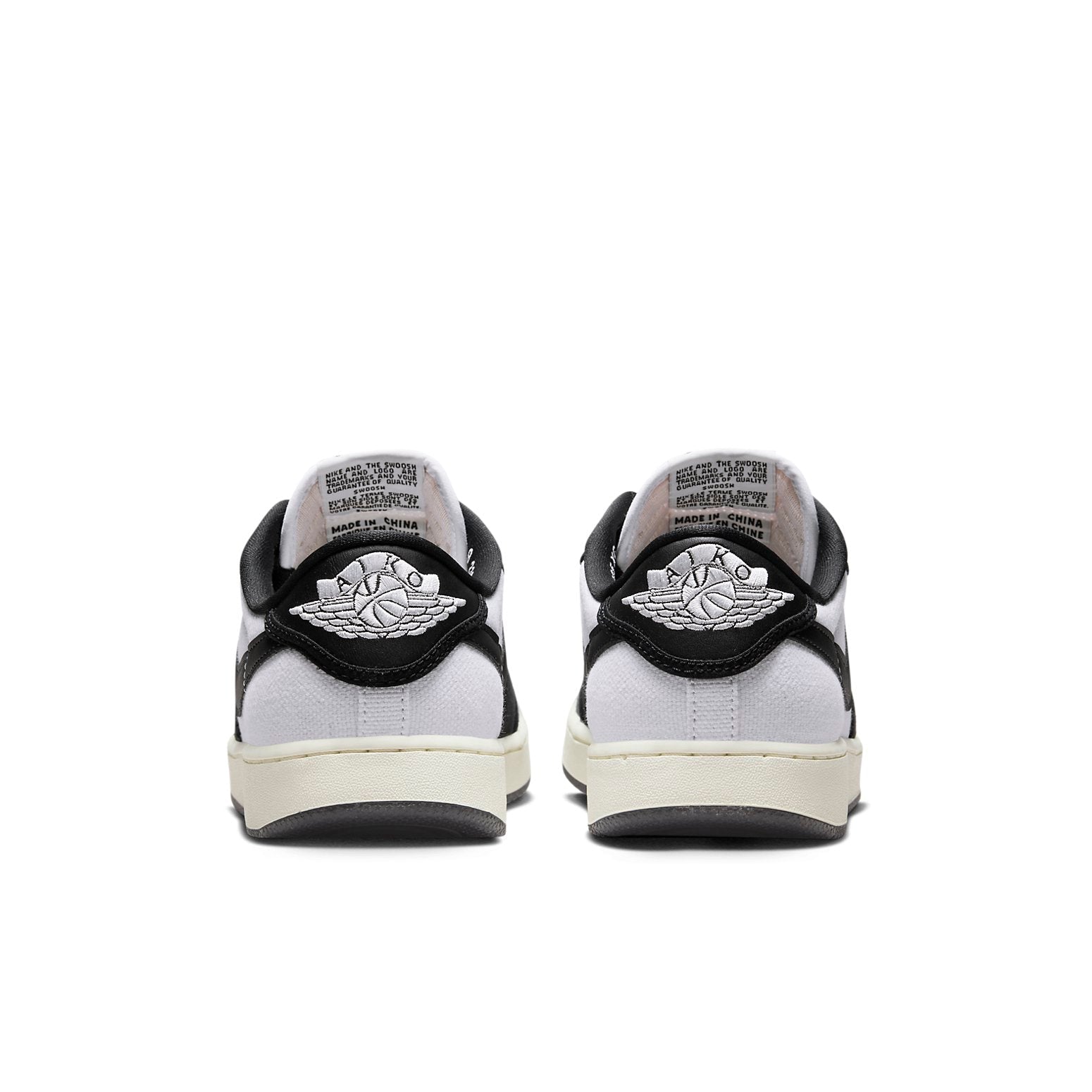 Air Jordan 1 Retro AJKO Low 'White Black Sail' DX4981-100 #