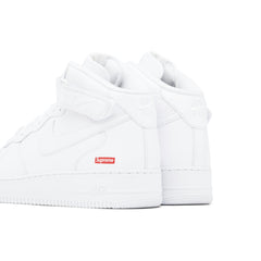 NIKE AIR FORCE 1 MID SUPREME WHITE