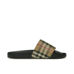 BURBERRY SANDALES ARCHIVE BEIGE FEMME