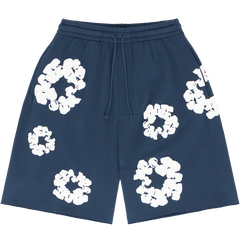 Shorts Guirlande Coton Marine