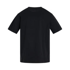 BALMAIN Balmain Stitch Collar T-Shirt in Black/White