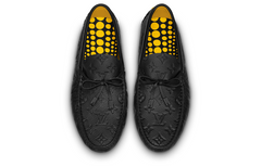 Mocassins LOUIS VUITTON x YAYOI KUSAMA « Monogramme noir et jaune » 1ABD55 #