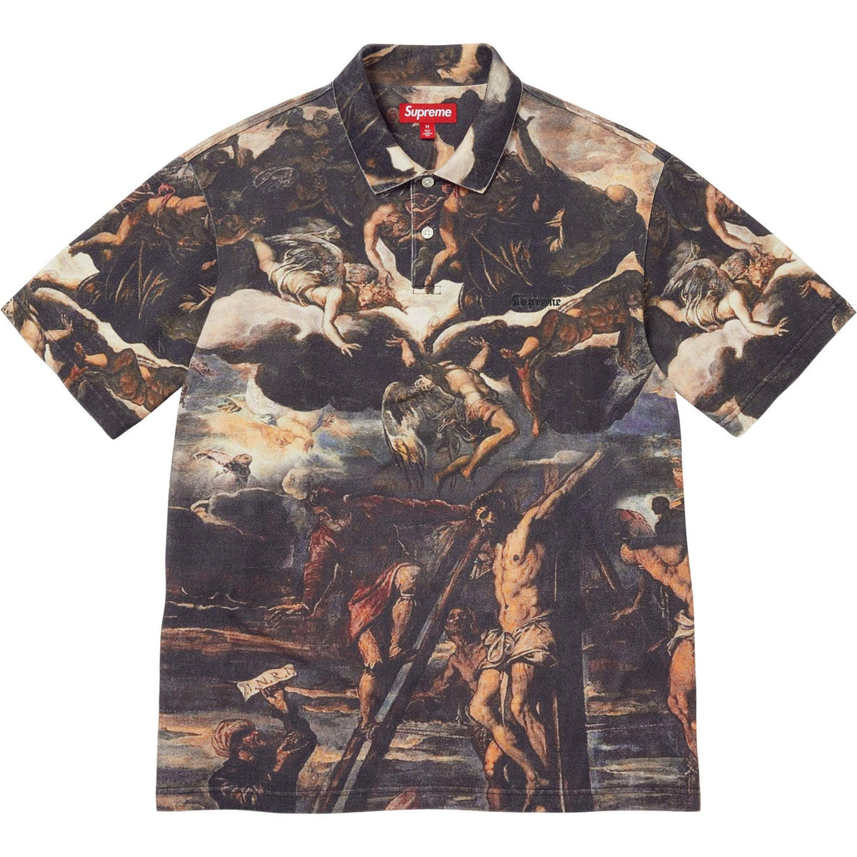 Polo Supreme Crucifixion Multicolore