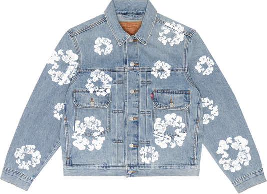 Type-2 All Over Wreath Light Wash
