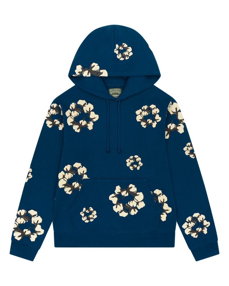 Sweat à capuche Cactus Tears Wreath Marine