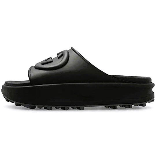 GUCCI SANDALE À ENFILER " NOIR " #.