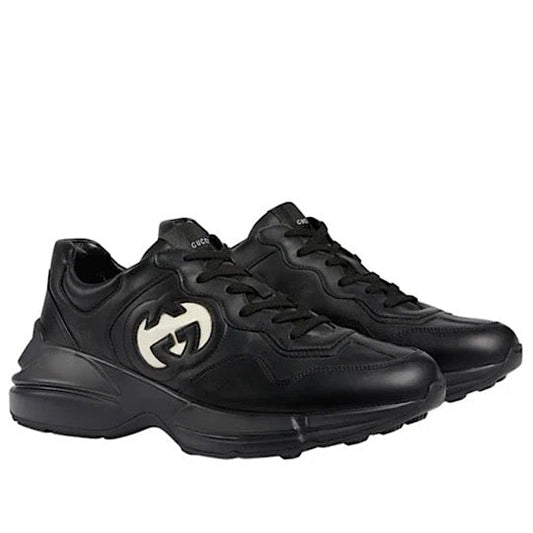 GUCCI Rhyton Interlocking ' Black Ivory '.