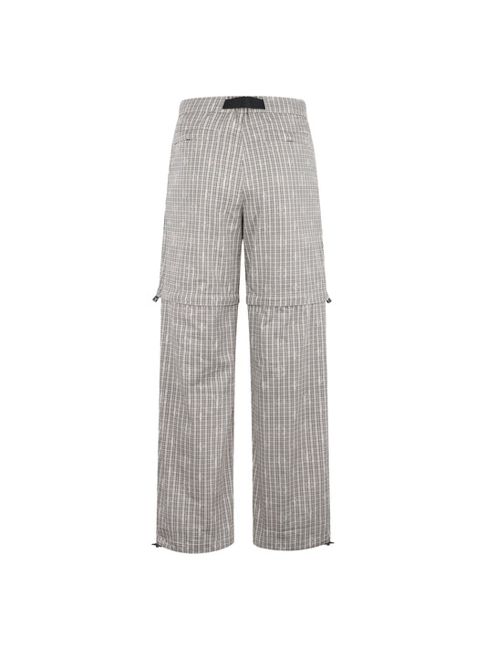 Monogram Check Convertible Pants