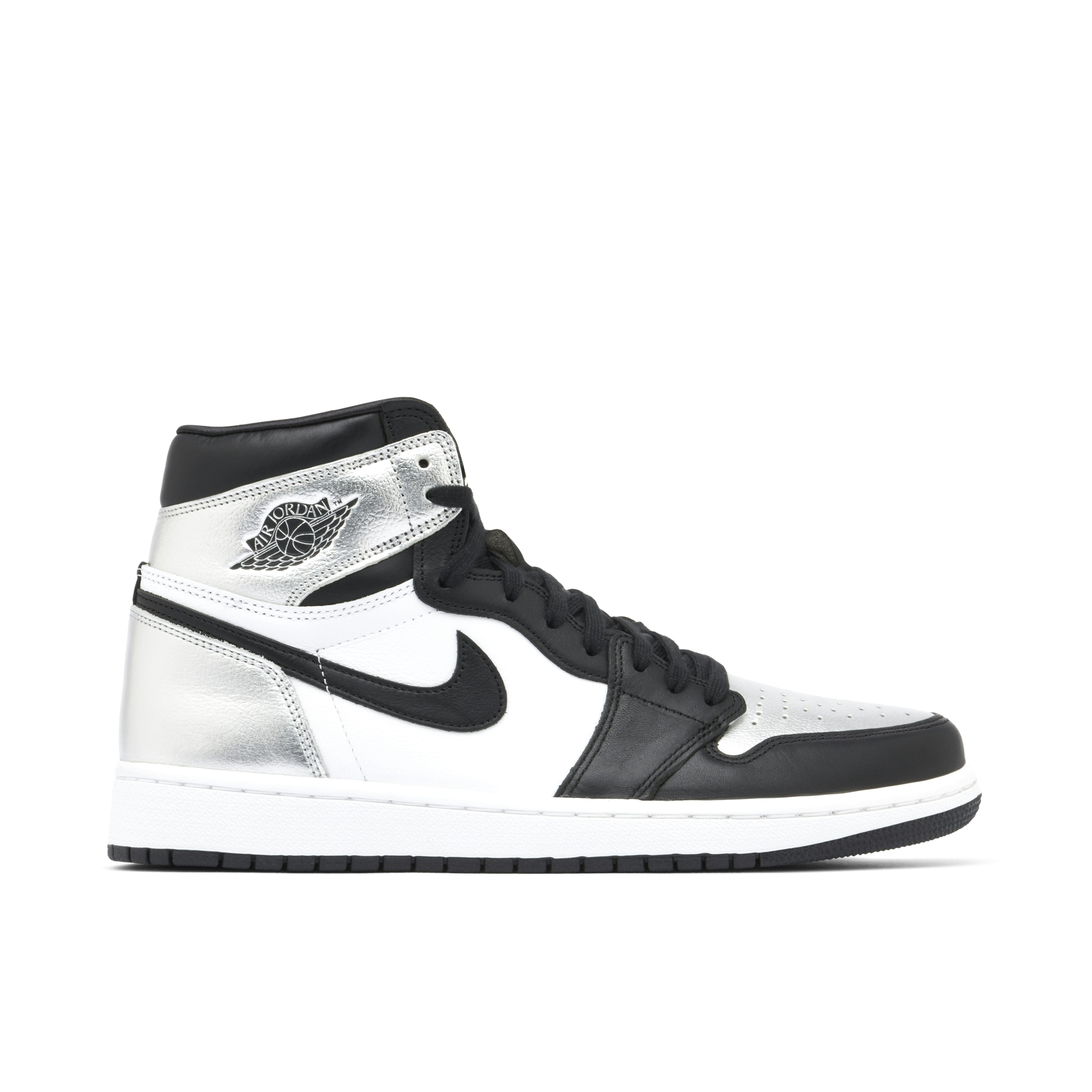 AIR JORDAN 1 RETRO HIGH SILVER TOE WOMENS