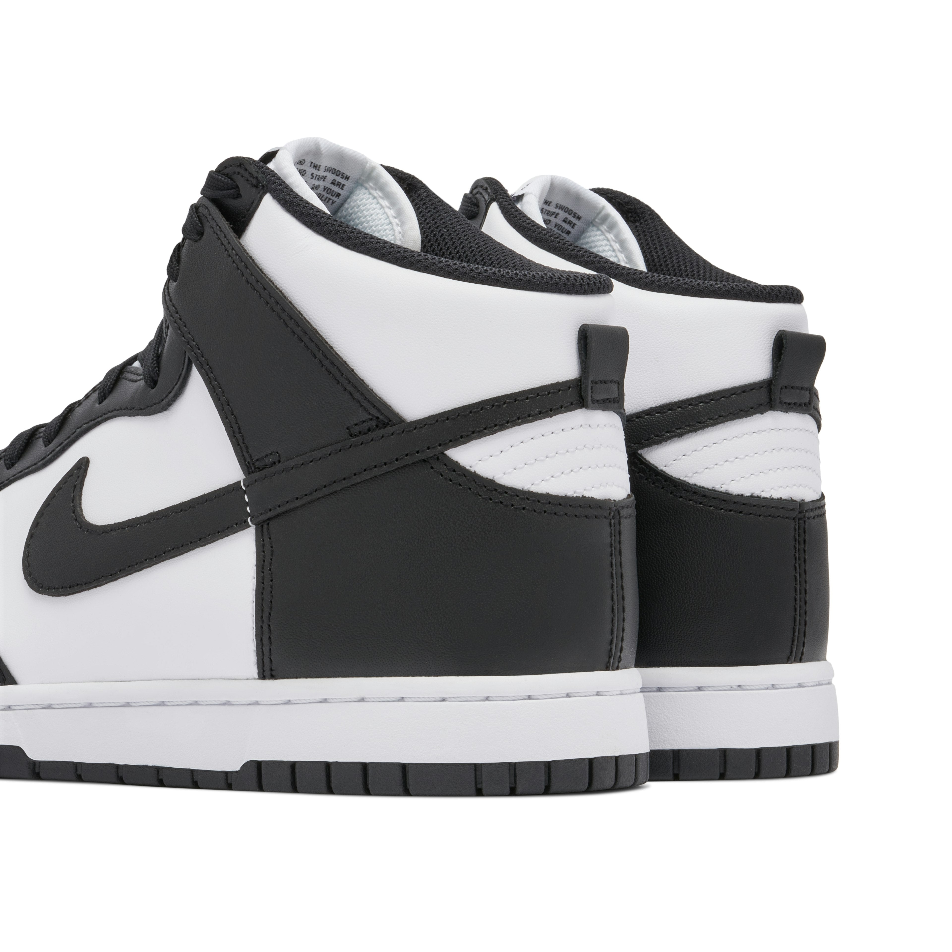 NIKE DUNK HIGH BLACK WHITE 2021