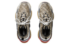 Gucci x Balenciaga Triple S Sneaker 'The Hacker Project Beige' 681066-ULZ10-9795 #.
