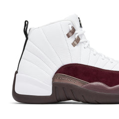 AIR JORDAN 12 X A MA MANIERE WHITE BURGUNDY CRUSH