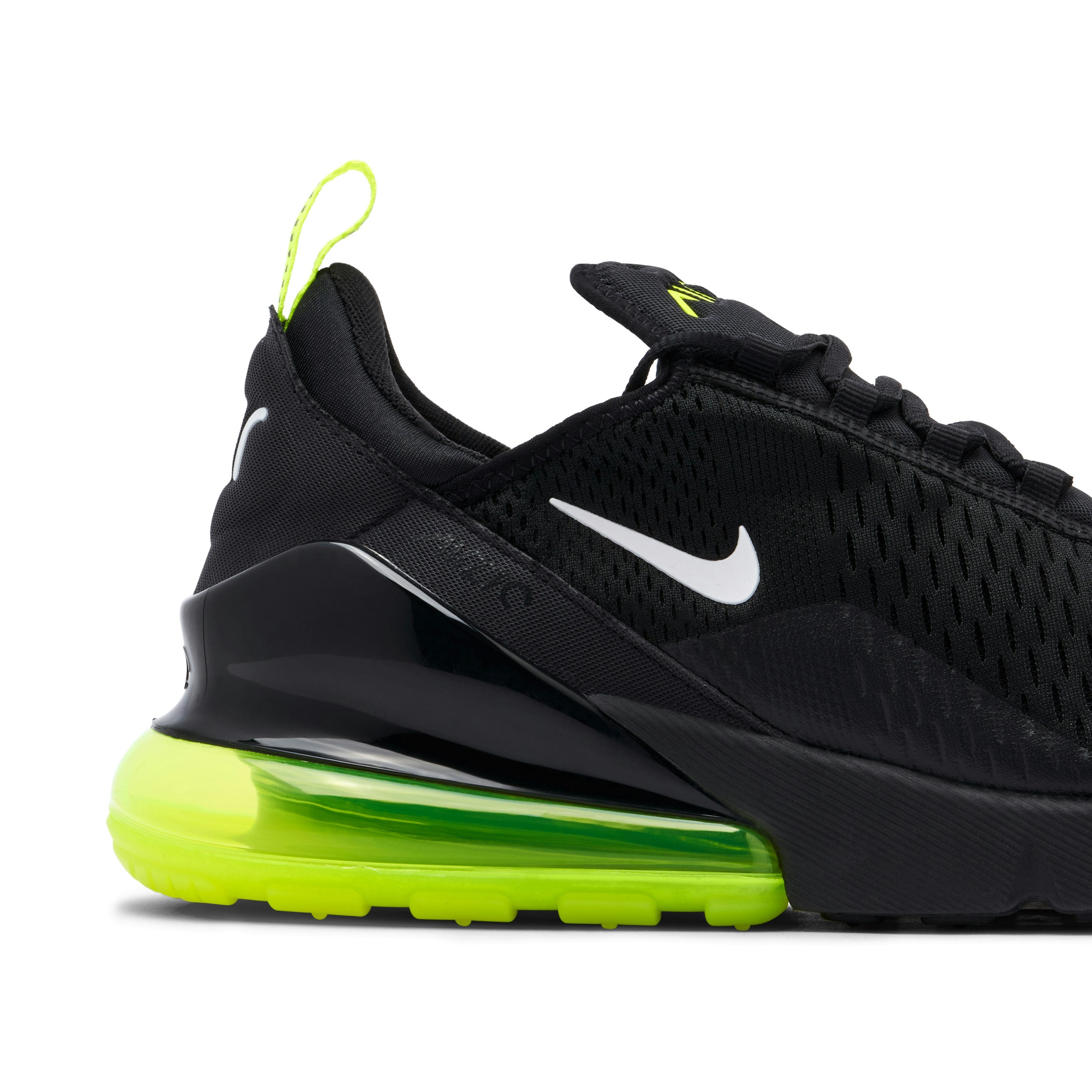 NIKE AIR MAX 270 BLACK NEON