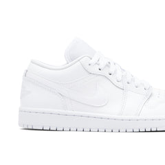 AIR JORDAN 1 LOW TRIPLE WHITE WOMENS