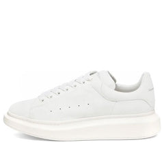 Alexander McQueen Nubuck Wedge Sole Sneaker 'Ivory' 553761WHV679521 #