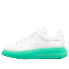 Alexander McQueen Oversized Sneakers 'White Green' 682397WIB949487 #