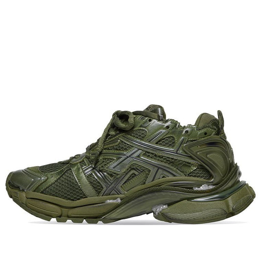 Balenciaga Runner Sneaker 'Leather Free Khaki' 677403W3RB13031 #