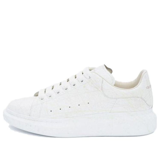 Alexander McQueen Glow In The Dark Oversized Sneaker 'White Multicolor' 611190WHXM49035 #